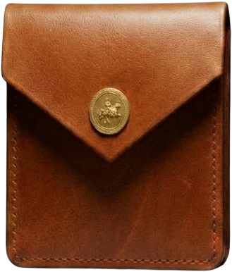 The Sovrano wallet in Cognac